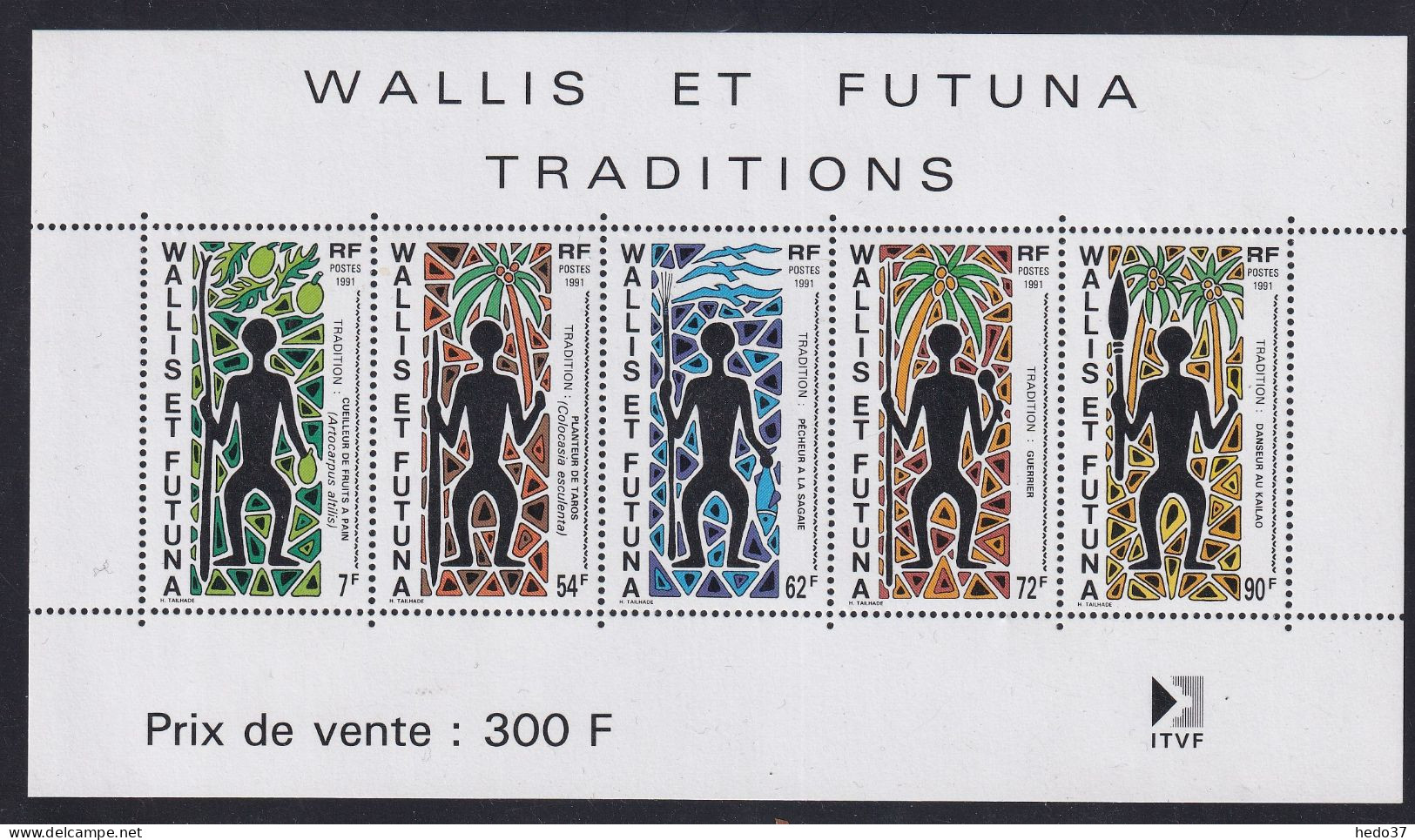 Wallis Et Futuna BF N°5 - Neuf ** Sans Charnière - TB - Blocks & Sheetlets