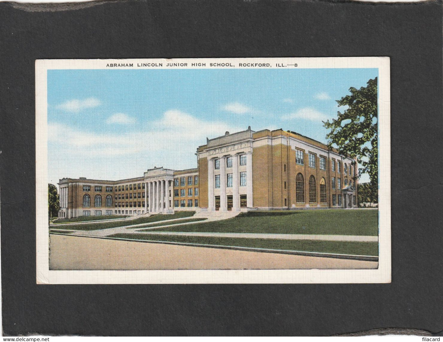 125099         Stati  Uniti,   Abraham  Lincoln  Junior  Hogh  School,   Rockford,   NV - Rockford