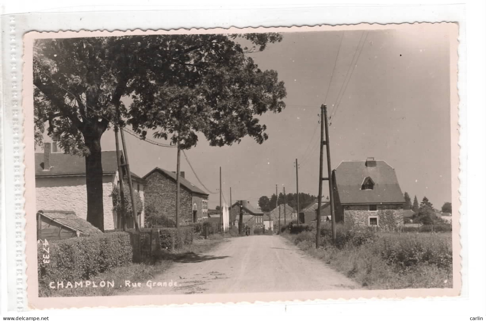 Champlon Rue Grande Carte Mosa - Tenneville