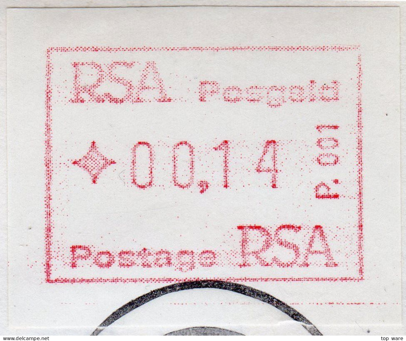 1986 Südafrika South Africa RSA ATM 1 FDC Official + MNH + CTO. Frama Automatenmarken Automatici Etiquetas - Vignettes D'affranchissement (Frama)