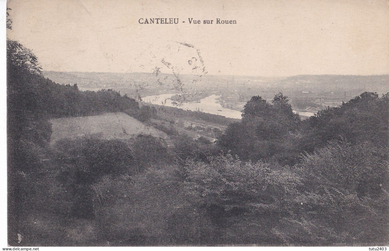 CANTELEU                      Vue Sur Rouen - Canteleu