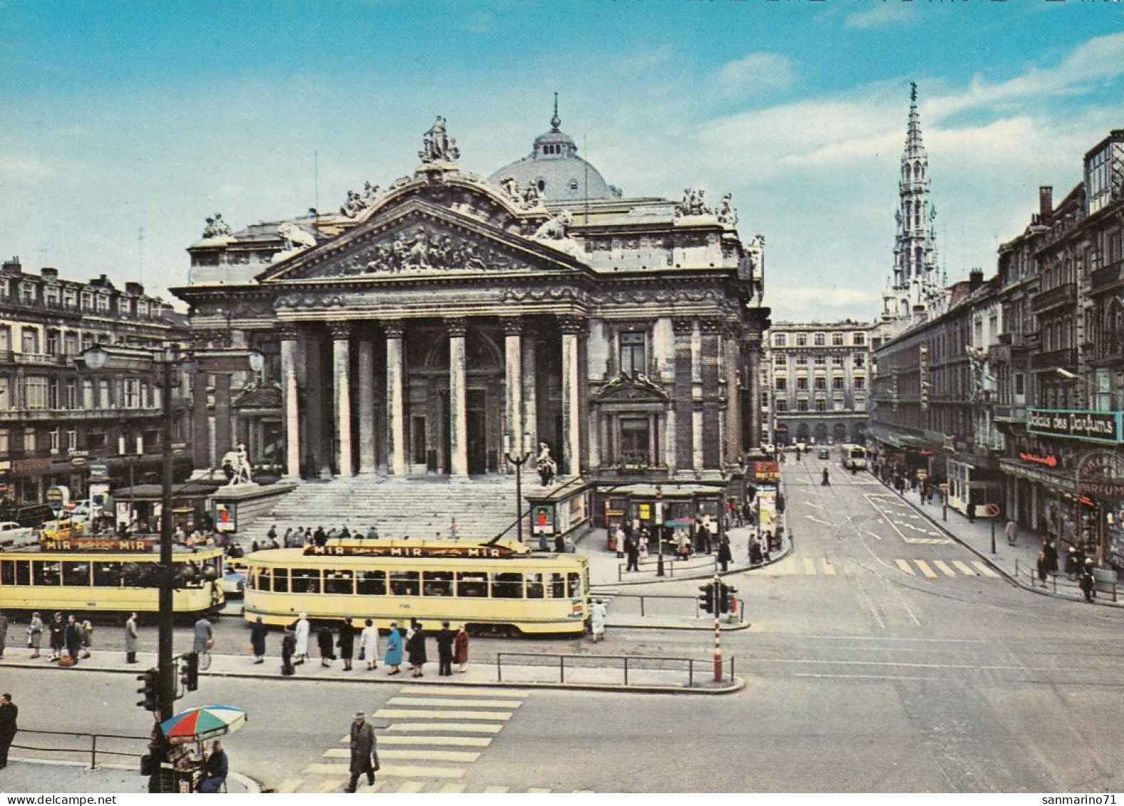 POSTCARD 593,Belgium,Bruxelles - Trasporto Pubblico Stradale