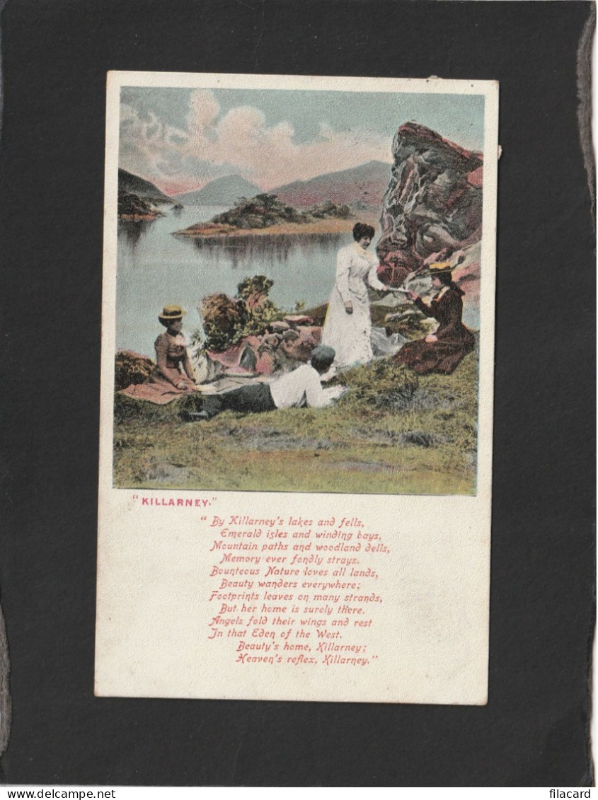 125106     Irlanda,   "Killarney",   VG  1905 - Kerry