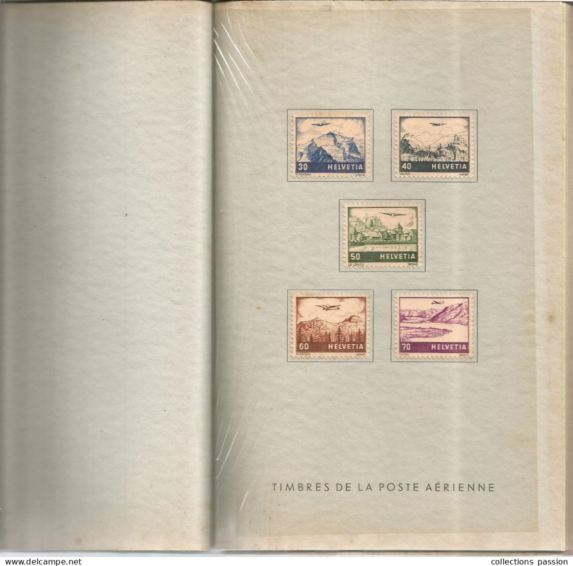 petit album, Suisse, PTT , 11 pages, 38 timbres NEUFS , 12 scans,  frais fr 6.50 e