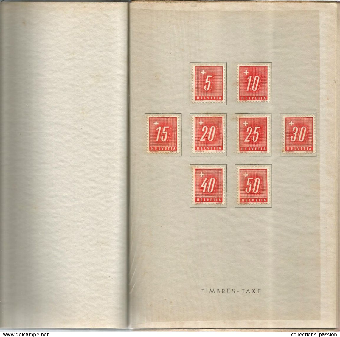 petit album, Suisse, PTT , 11 pages, 38 timbres NEUFS , 12 scans,  frais fr 6.50 e