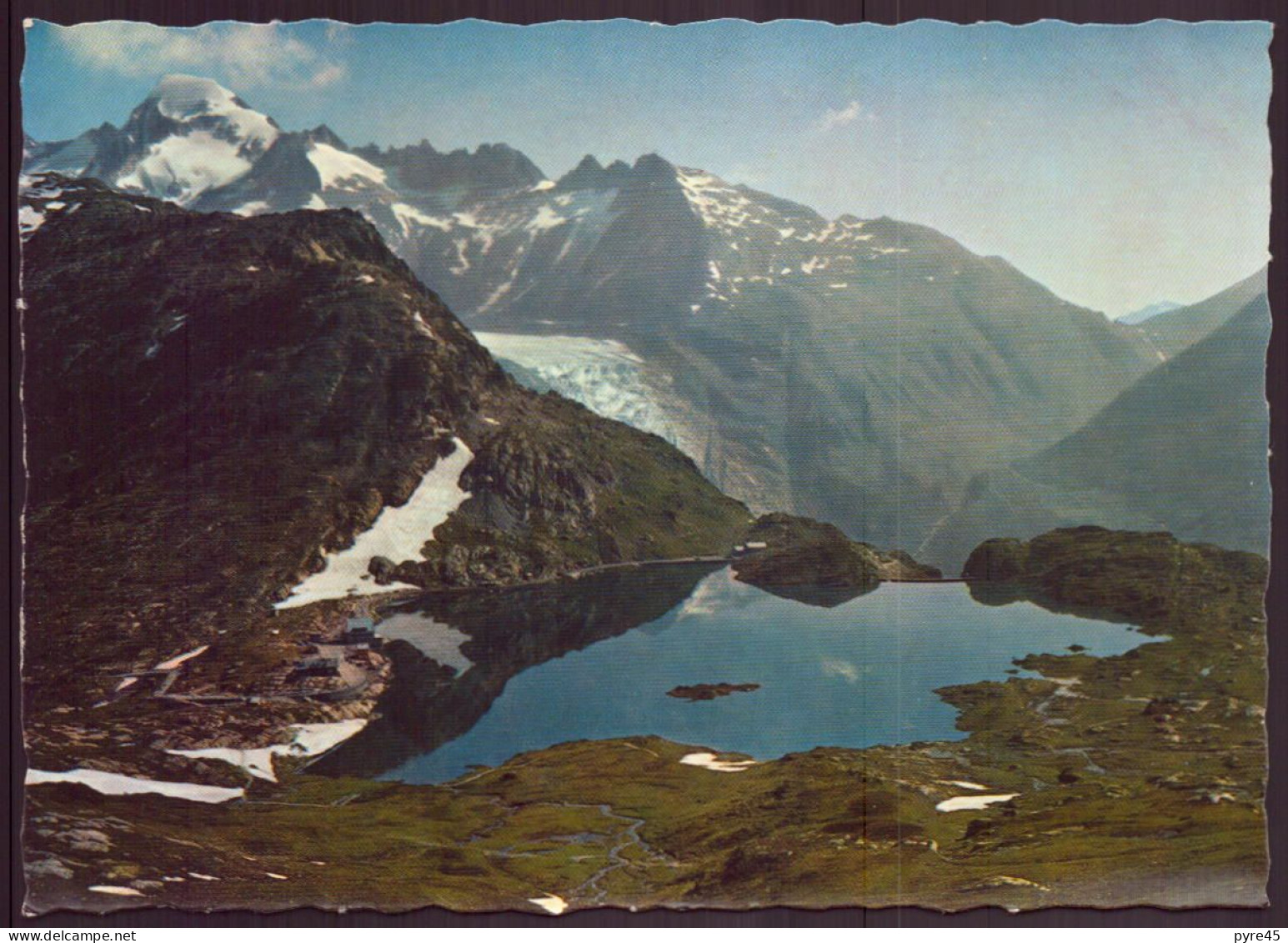 SUISSE GRIMSELPASSHOHE TOTENSEE RHONEGLETSCHER UND GALENSTOCK - Lens