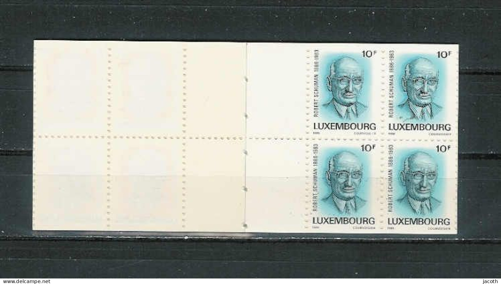 (TJ) Luxembourg 1986 - YT C1106 (postfris/neuf/MNH) - Carnets