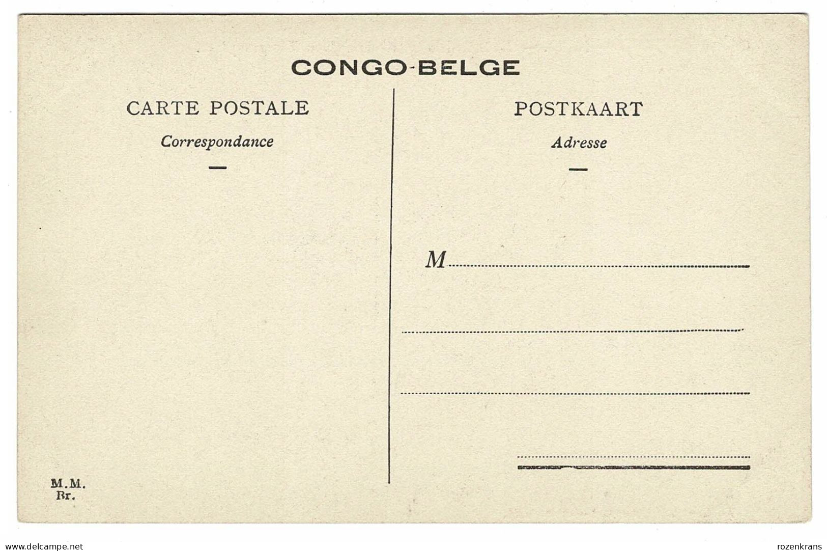 Belgisch Congo Belge CPA Nr. 77 Habitation A Moliro (Lac Du Tanganyka) Lake Tanganyika (En Très Bon état) - Congo Belge