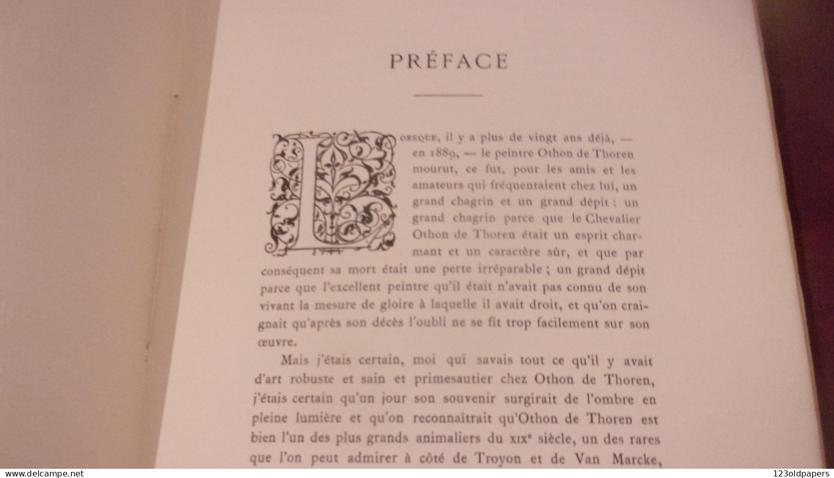 1913 Catalogue De Tableaux, études, Esquisses Par Othon De Thoren Provenant De Son Ateli Georges Petit Karl Kasimir Otto - Kunst