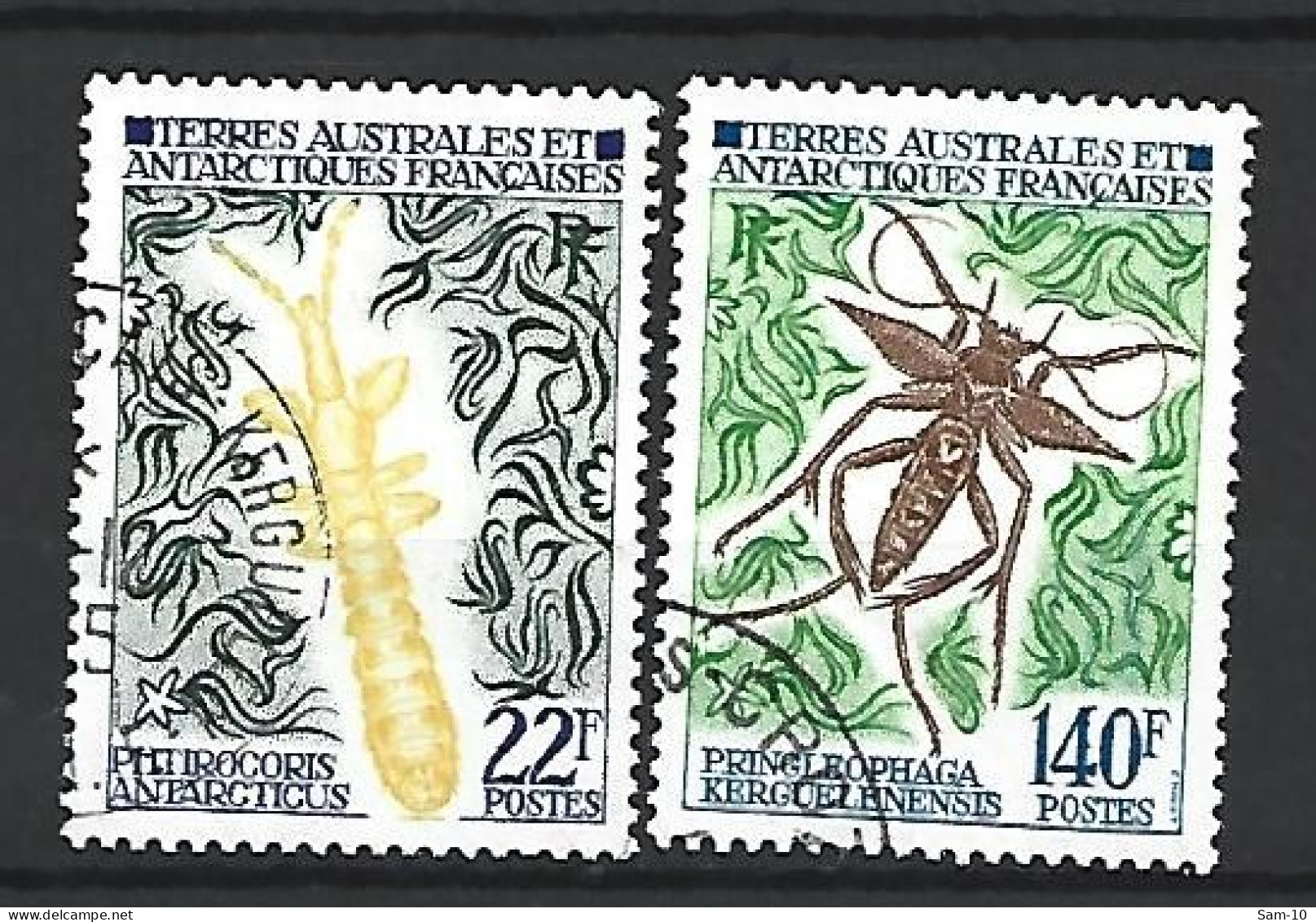 Timbre De T-A-A-F Oblitéré N 50 / 51 - Used Stamps