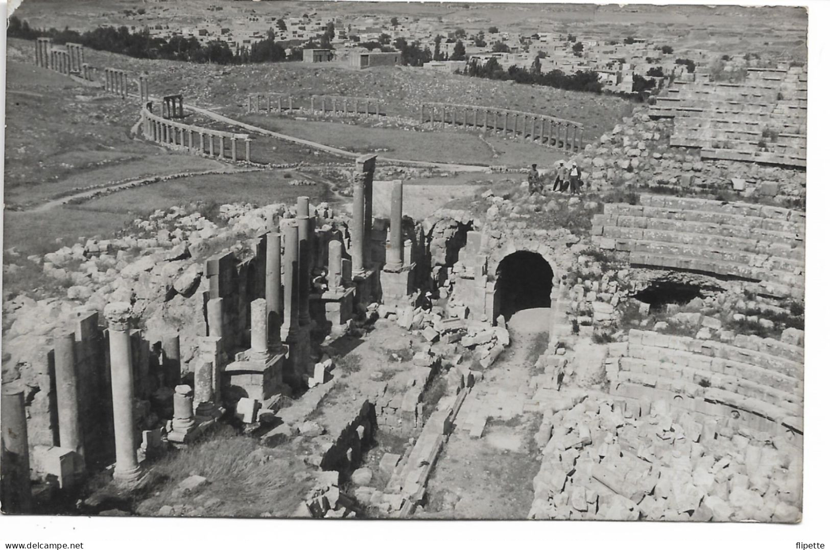 L60F012 - Jordanie - Jerash - Gerasa - Théatre Et Forum -  Jack Dakessian Photographe - DERAA - Jordanie