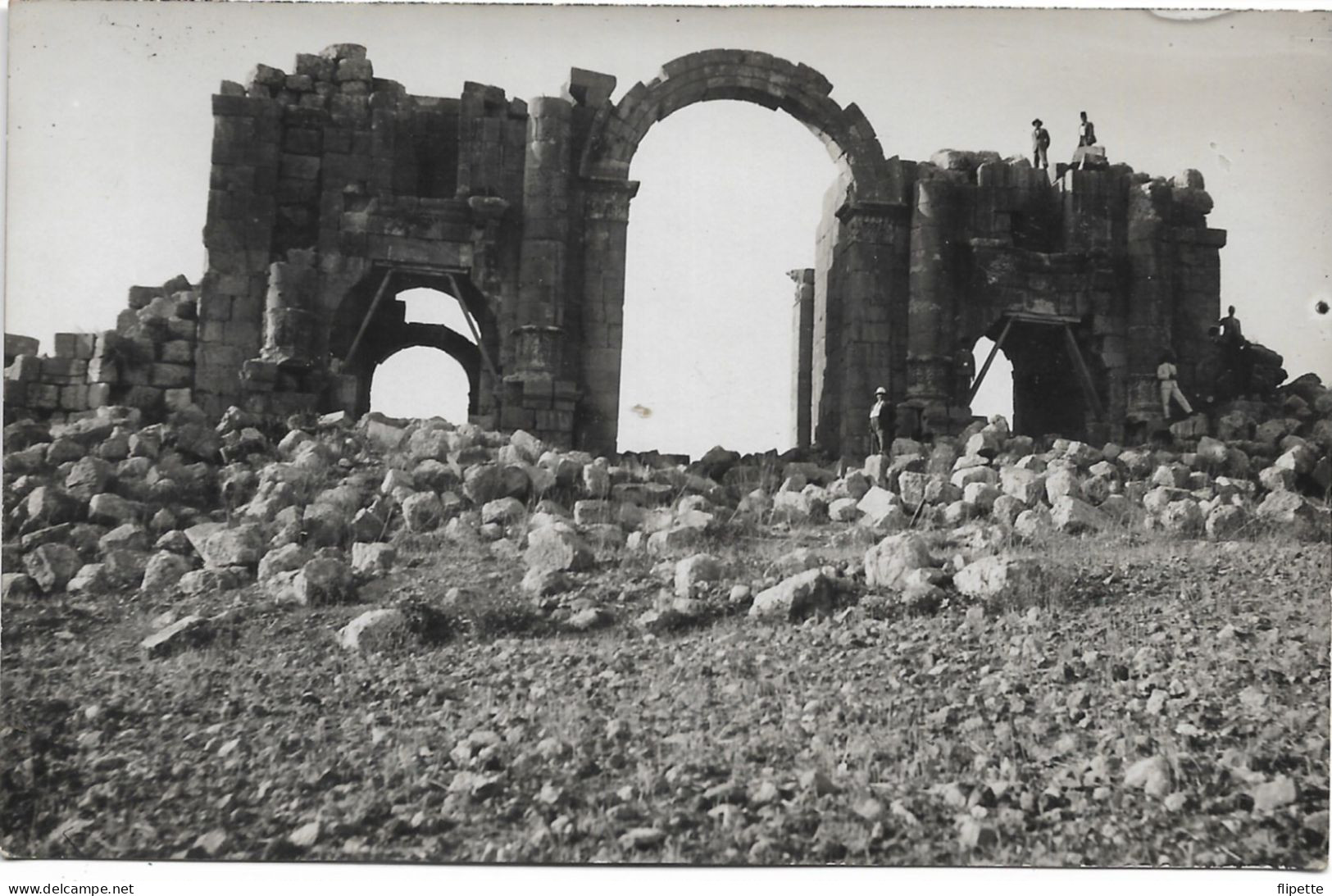 L60F014 - Jordanie - Jerash - Gerasa - Arc D'Adrien  -  Jack Dakessian Photographe - DERAA - Jordanie