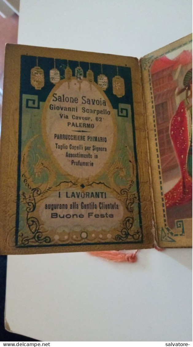 CALENDARIO BARBIERE PALERMO ANNI 30 - Petit Format : 1921-40