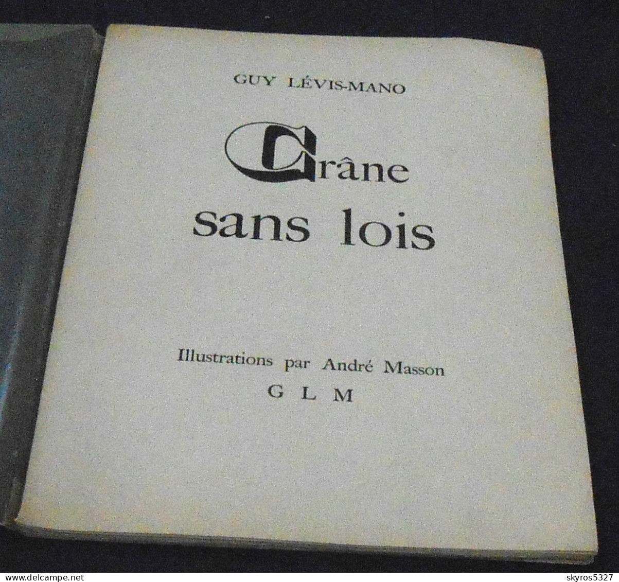 Crâne Sans Lois - Autores Franceses