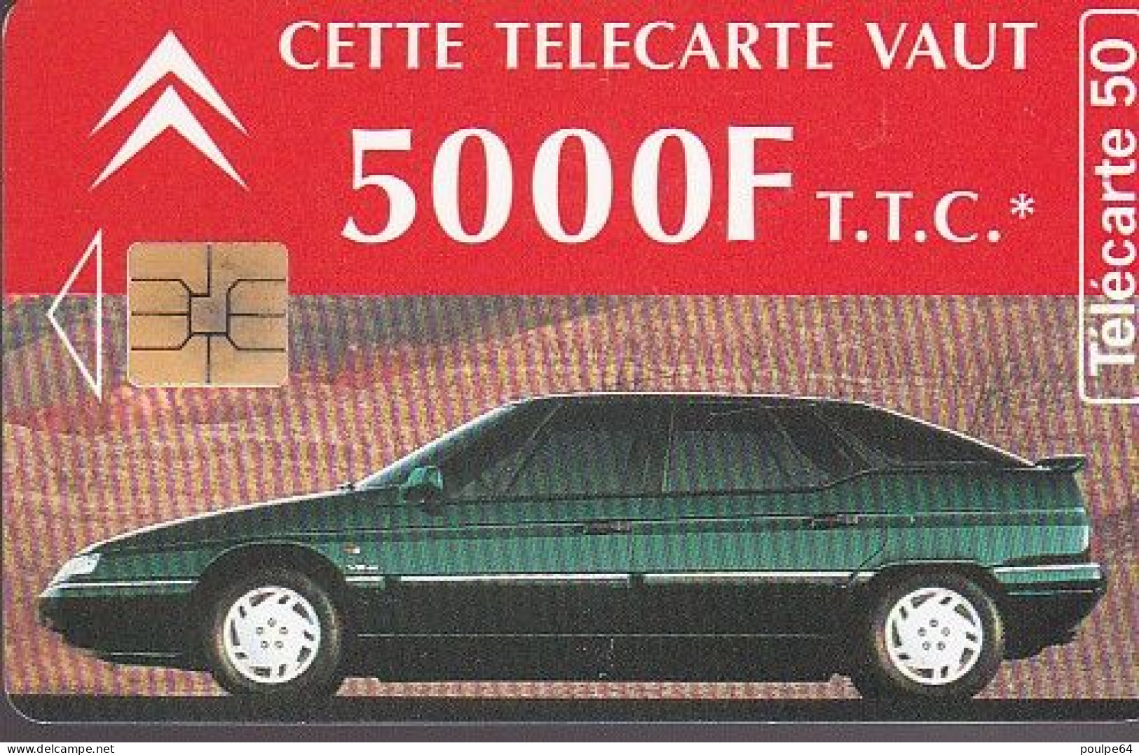 F507V - 09/1994 - CITROËN XM " Vincennes " - 50 SO3 - 1994