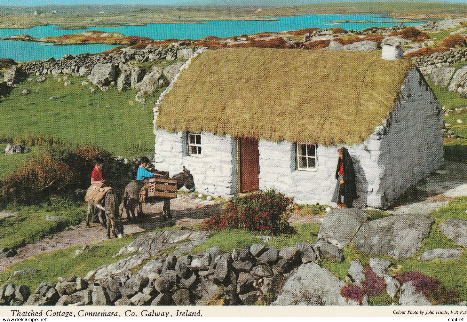 Irlande - Galway  -  Thatched Cottage, Connemara - Galway