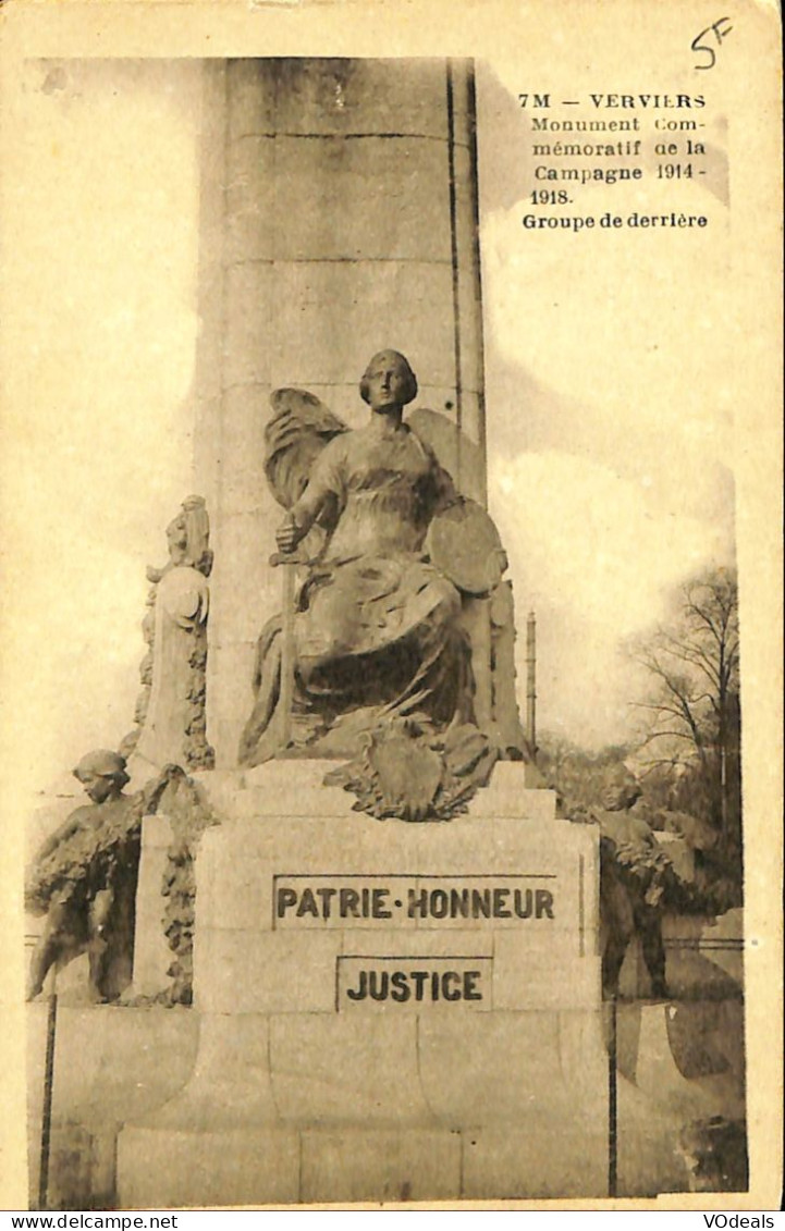 Belgique - Liège - Verviers - Monument Commémoratifde La Campagne 1914-1918 - Verviers