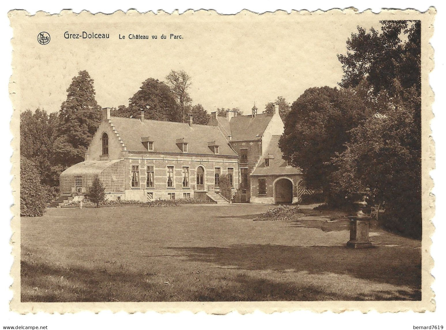 Belgique -  Grez -dolceau  -  Le Chateau Vu Du Parc - Grez-Doiceau