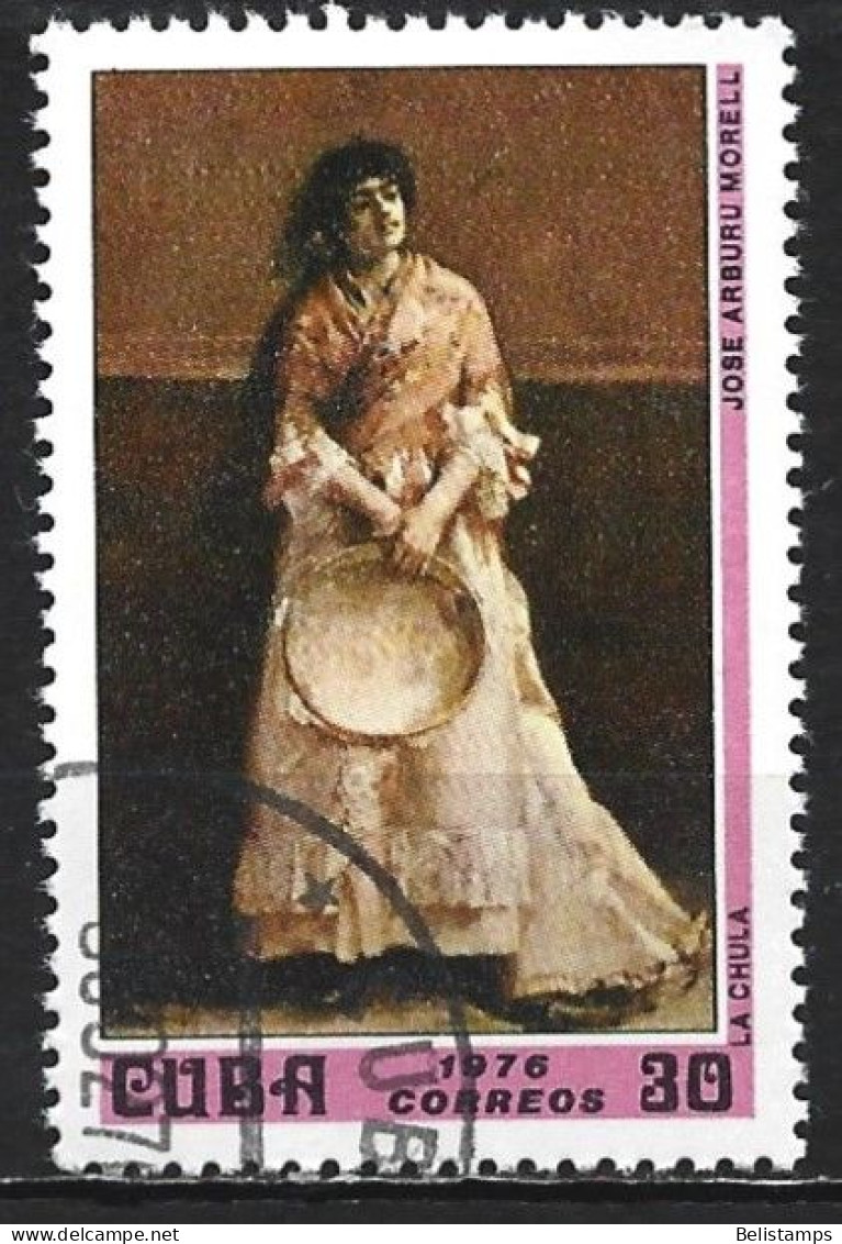 Cuba 1976. Scott #2033 (U) Painting, La Chula, By Jose Arburu Morell - Used Stamps