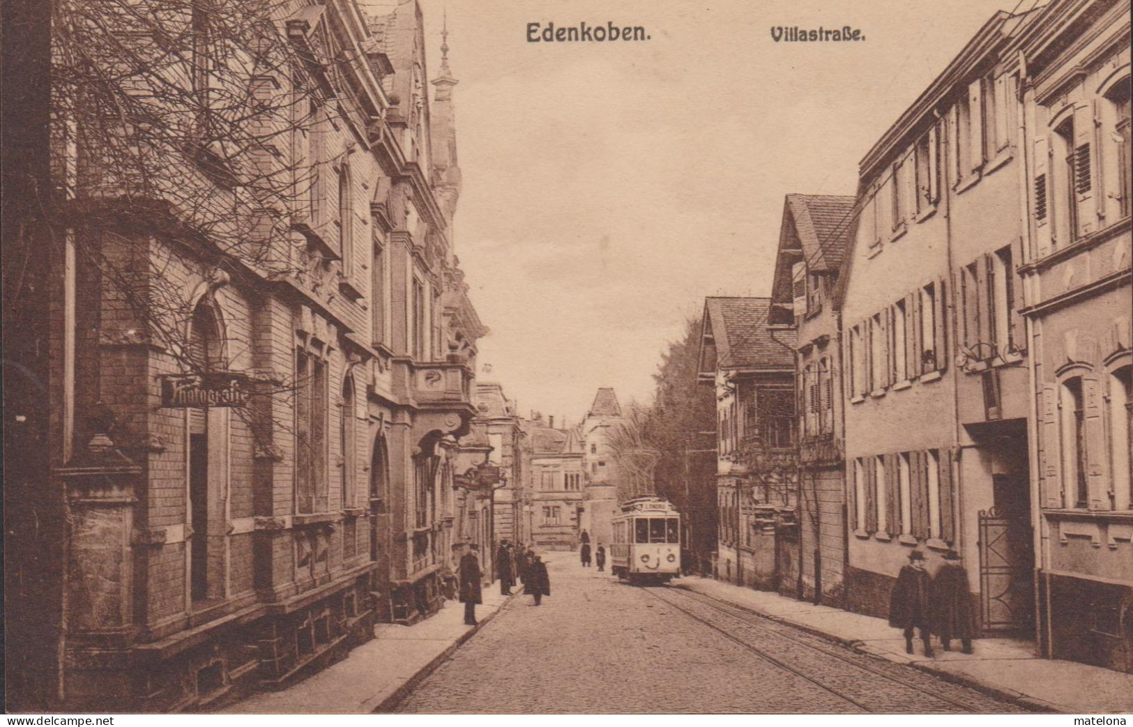 ALLEMAGNE RHENANIE - PALATINAT EDENKOBEN VILLASTRASSE - Edenkoben