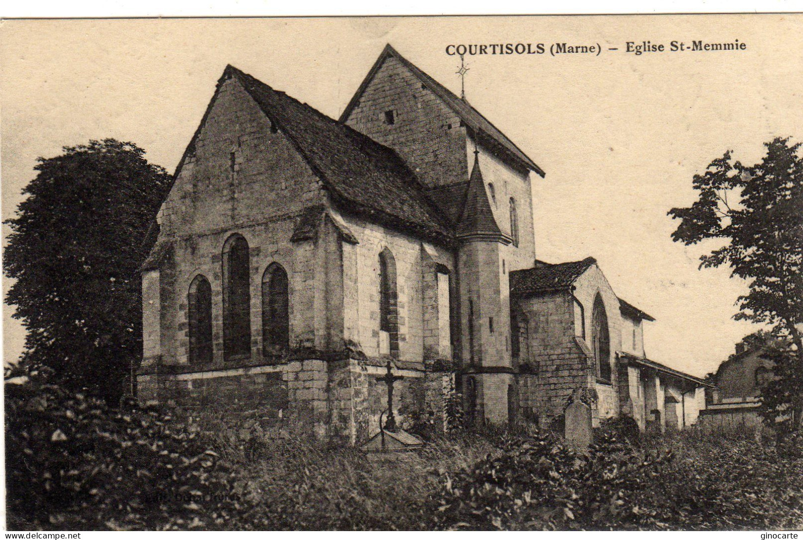 Courtisols Eglise St Memmie - Courtisols