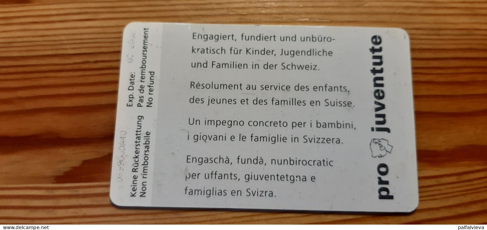 Phonecard Switzerland - Pro Juventute, Clown - Suisse
