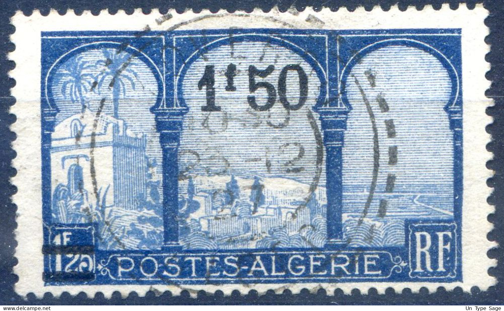 Algérie, TAD Perlé LOVERDO 1927 - (F237) - Oblitérés