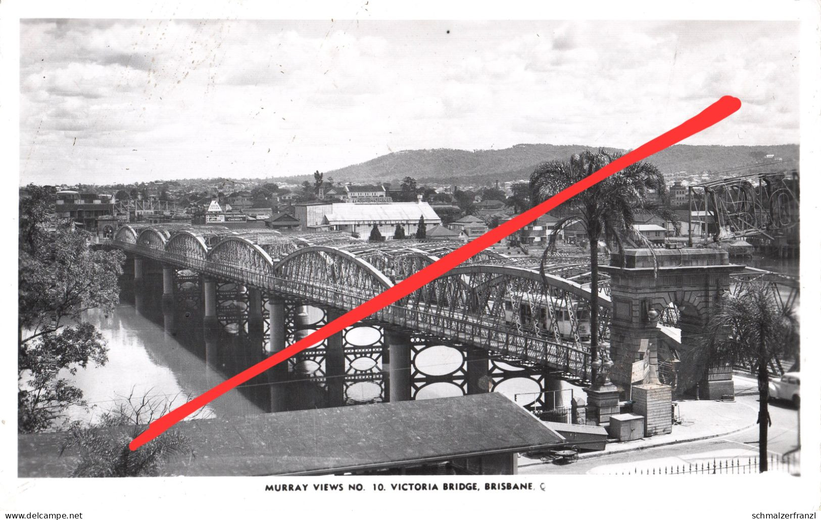 AK Brisbane Victoria Bridge Tram Tramway Stanley Street Gold Coast Cairns Queensland QLD Australien Australia Australie - Brisbane