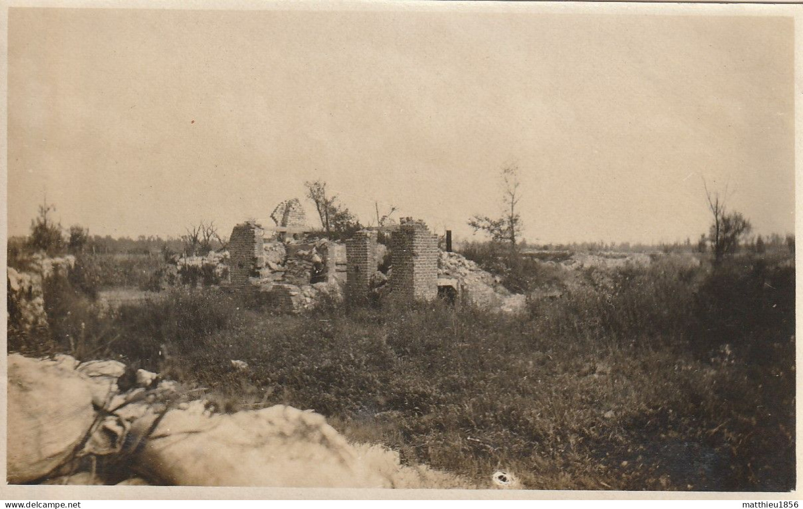 Photo 14 18 Secteur DIXMUDE (Diksmuide) - Les Ruine D'une Chapelle (A252, Ww1, Wk 1) - Diksmuide