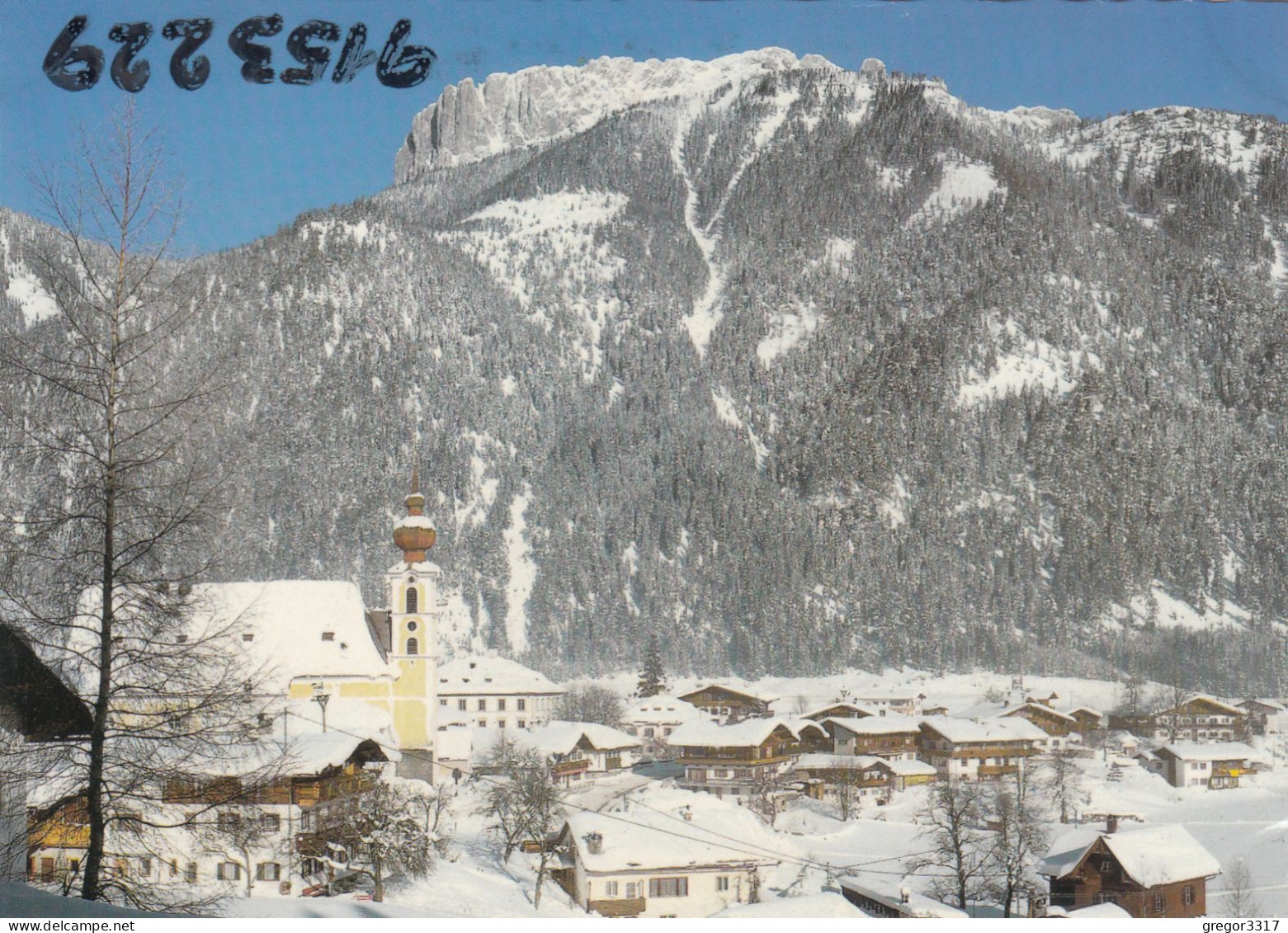 D7485) 6384 WAIDRING - Gegen Die Steinplatte - Tirol - Verschneite Häuser U. Kirche - Waidring