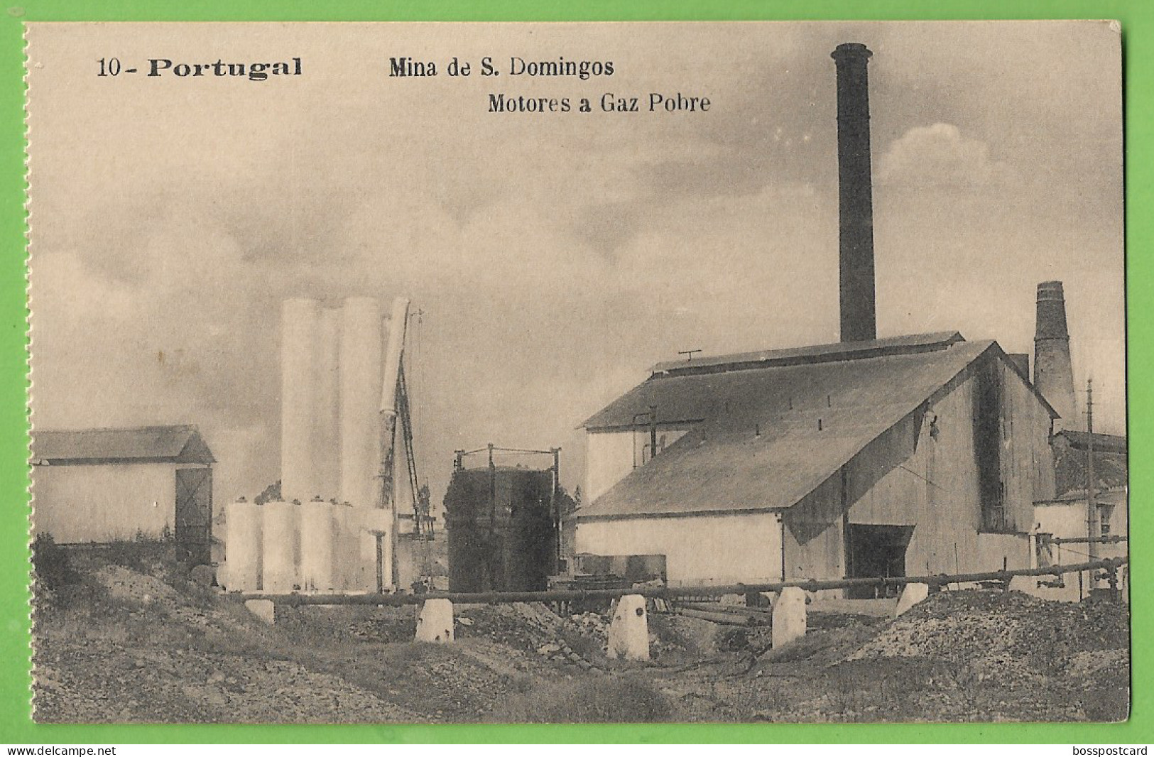 Mina De S. Domingos - Motores A Gás Pobre - Minas - Mines - Mine. Beja. Portugal. - Beja