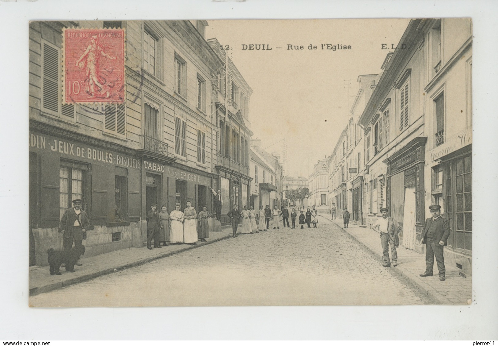 DEUIL LA BARRE - Rue De L'Eglise (commerces ) - Deuil La Barre
