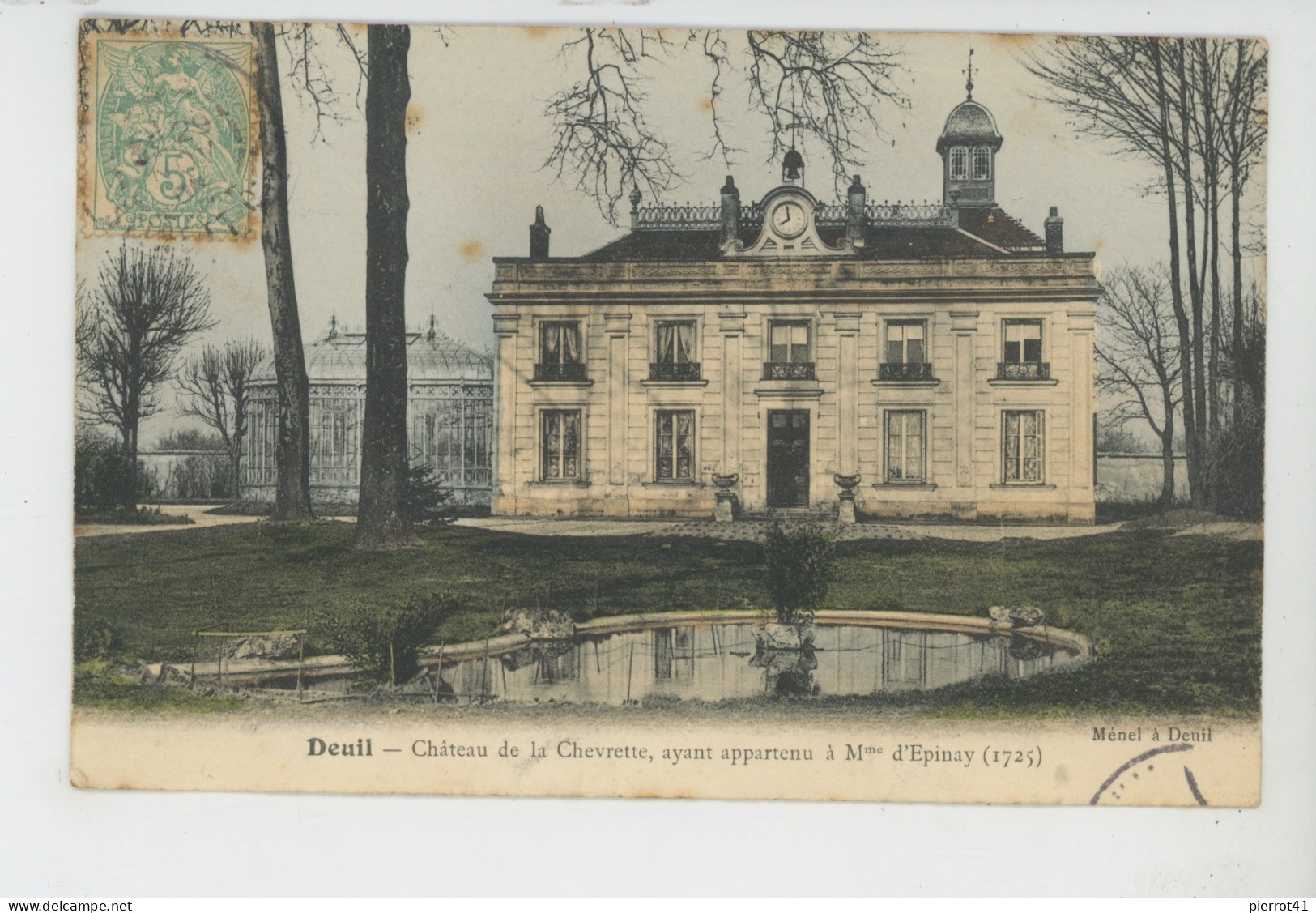 DEUIL LA BARRE - Château De La Chevrette ,ayant Appartenu à Mme D'Epinay - Deuil La Barre