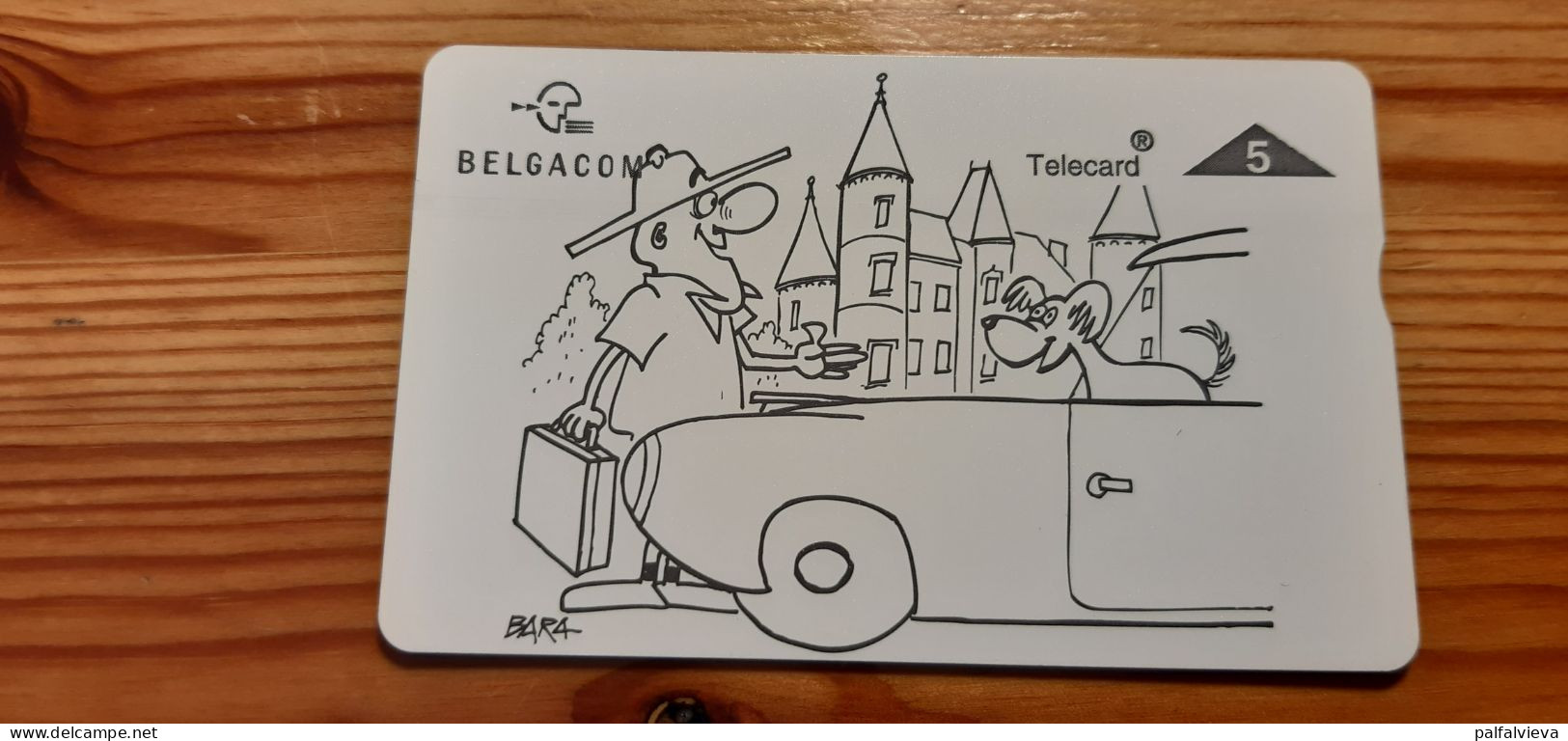 Phonecard Belgium 507L - Zonder Chip