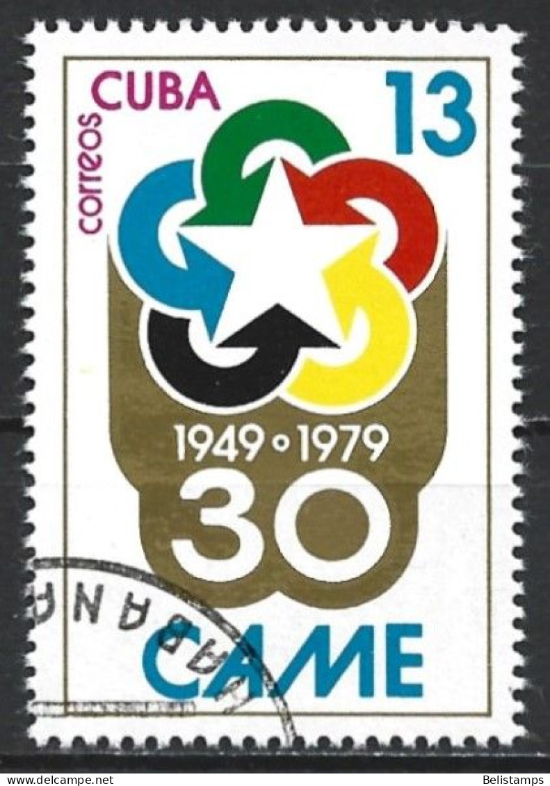 Cuba 1979. Scott #2282 (U) Council For Mutual Economic Assistance, 30th Anniv  (Complete Issue) - Usados