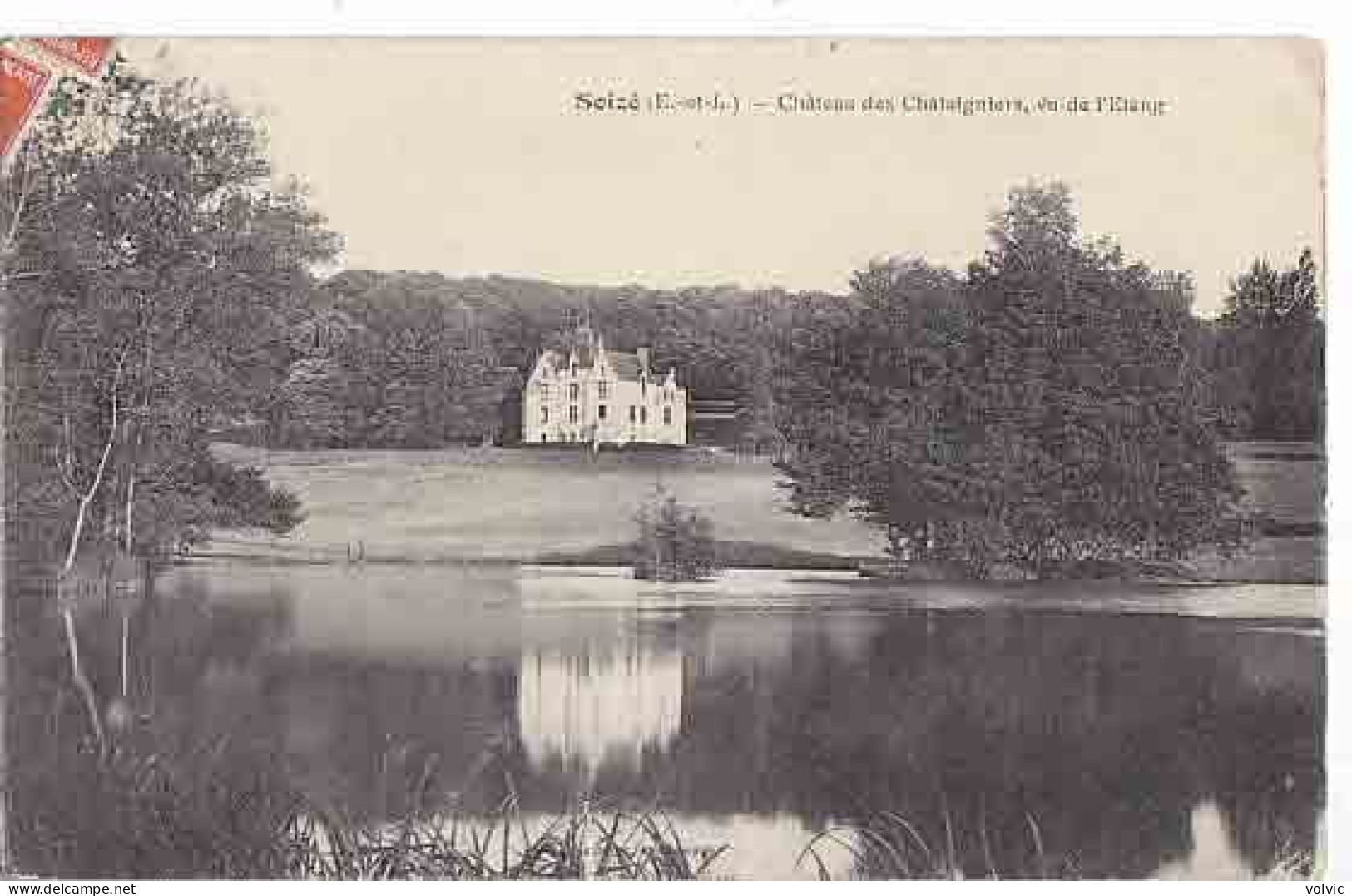 28 - SOIZE - Château Des Chataigniers, Vue De L'Etang - Sorel-Moussel