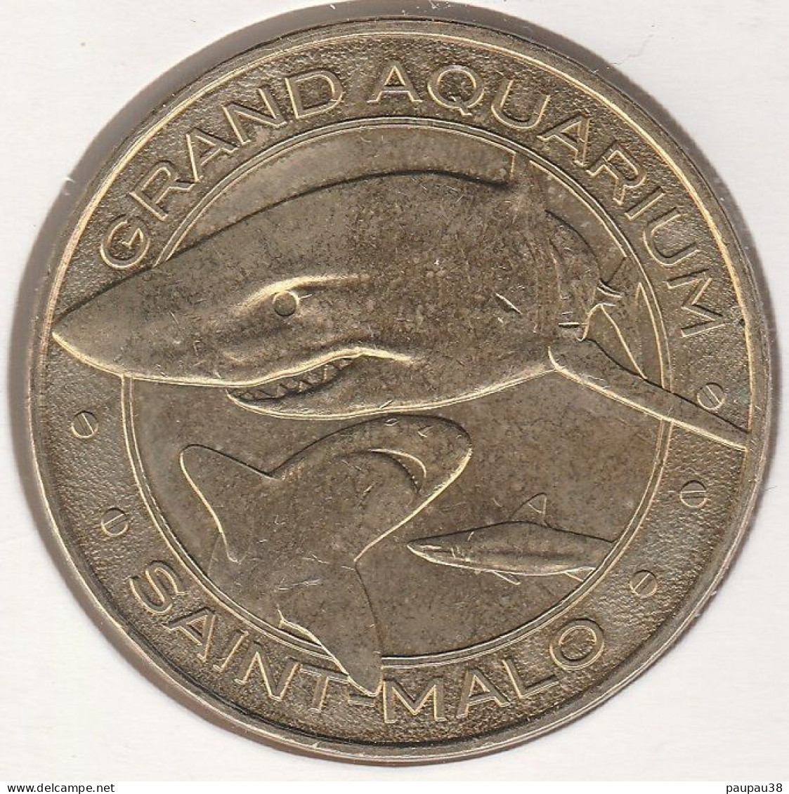 MONNAIE DE PARIS 2012 - 35 SAINT-MALO Grand Aquarium De Saint-Malo – Les Requins - 2012