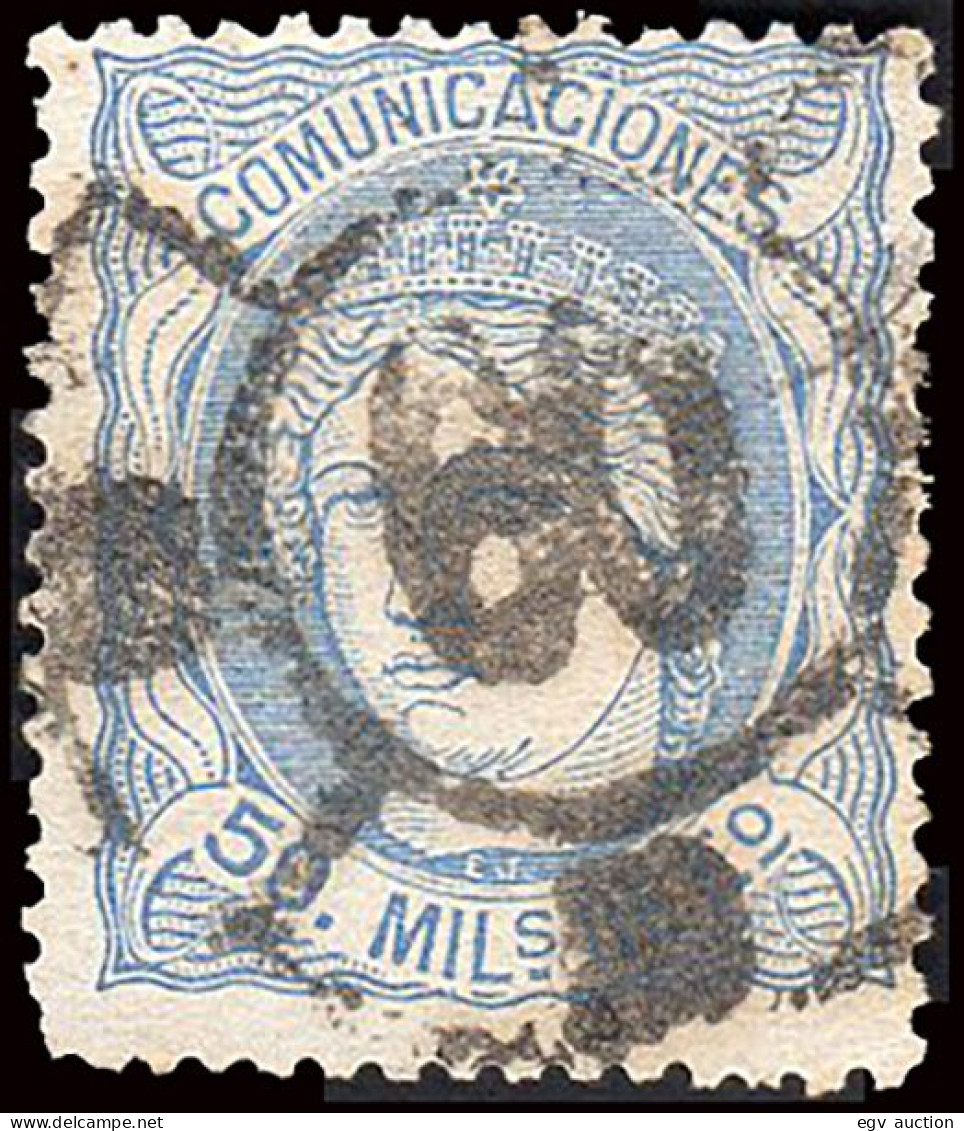 Pontevedra - Edi O 107 - 50 Milm.- Mat Rueda De Carreta "60 - Vigo" - Used Stamps