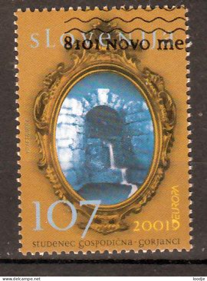 Slovenie  Europa Cept 2001  Gestempeld - 2001