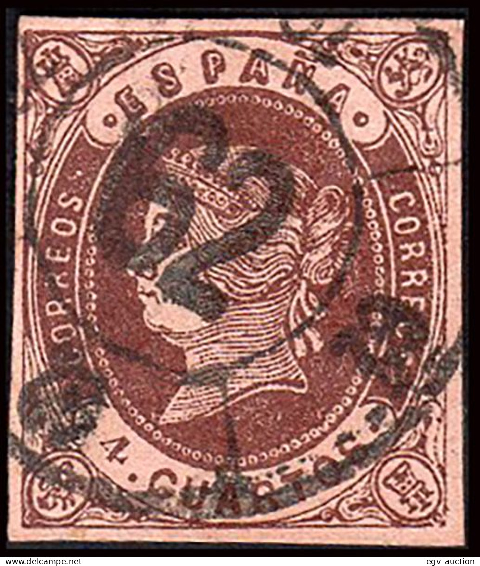 Pontevedra - Edi O 58 - 4c.- Mat Rueda De Carreta "62 - Tuy" - Used Stamps