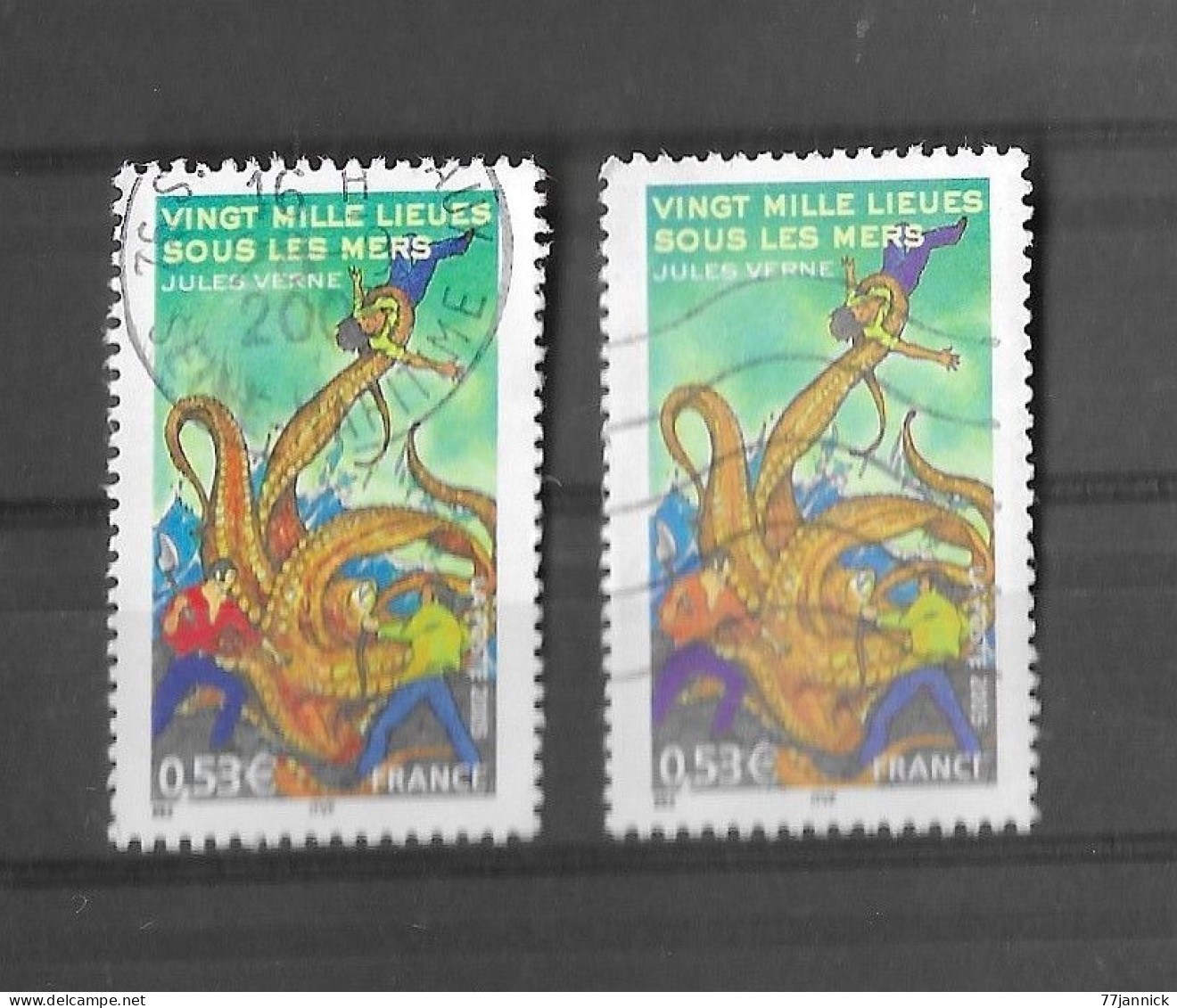 VARIETEE DE COULEUR N° 3794  OBLITERE - Used Stamps