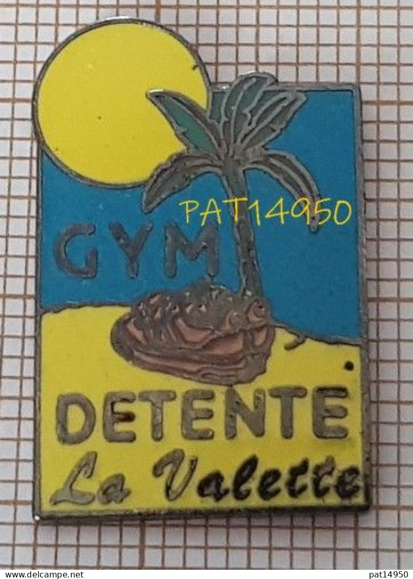 PAT14950 GYMNASTIQUE  GYM DETENTE LA VALETTE  Dpt 83 VAR  PLAGE MER PALMIER En Version EGF - Gymnastik