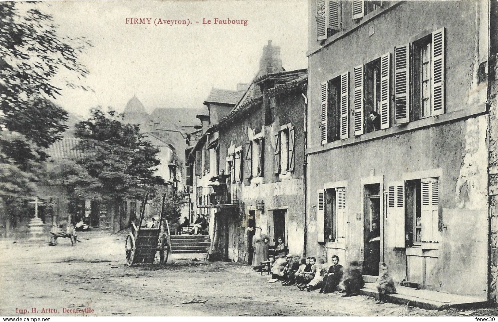 12 Firmy Aveyron Le Faubourg - Firmi