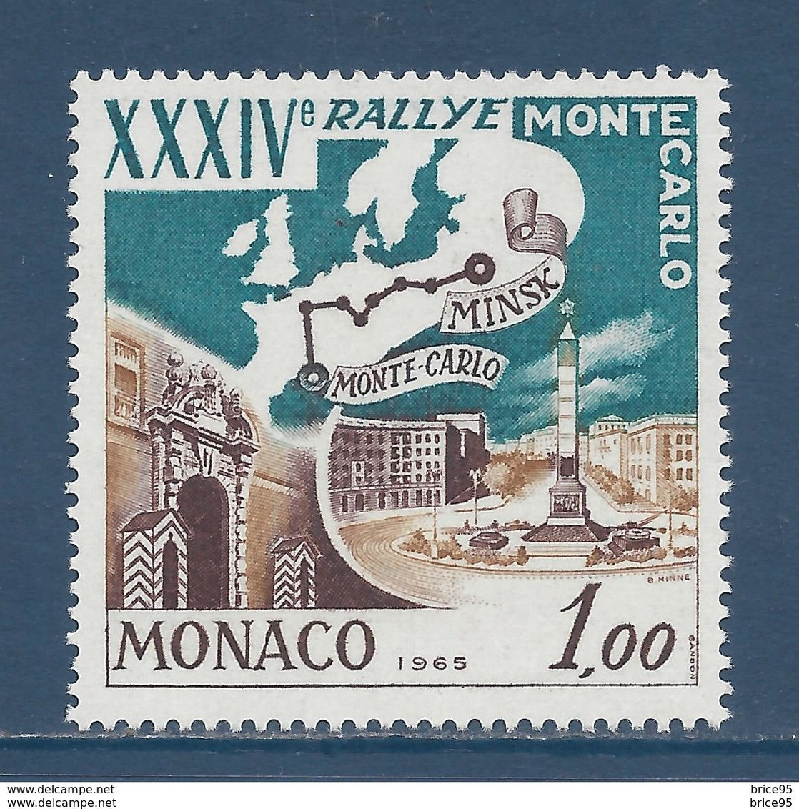 Monaco - YT N° 662 ** - Neuf Sans Charnière - 1964 - Nuevos