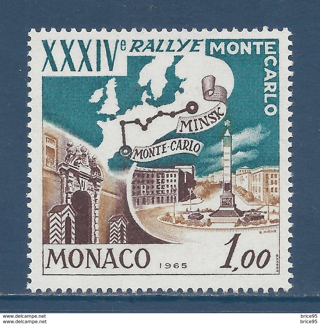 Monaco - YT N° 662 ** - Neuf Sans Charnière - 1964 - Nuovi