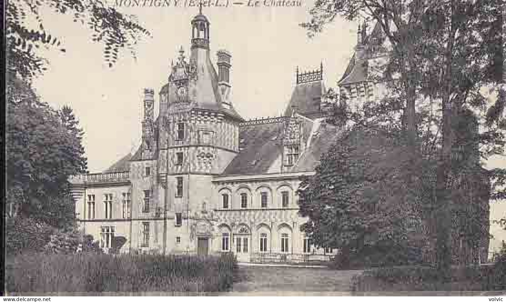 28 - MONTIGNY - Le Château - Montigny-sur-Avre