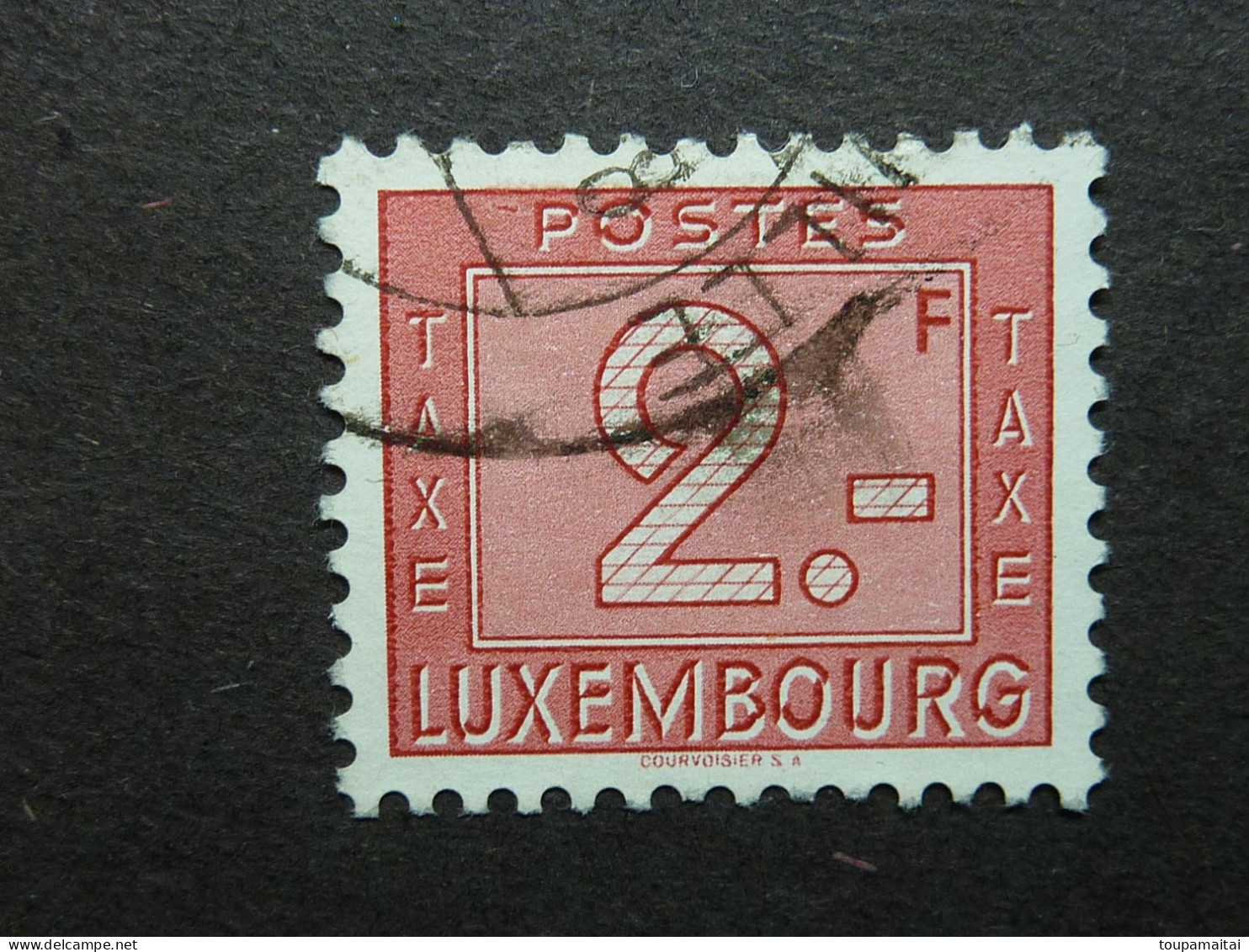 LUXEMBOURG, TIMBRES-TAXE, Année 1946, YT N° 32 Oblitéré - Portomarken