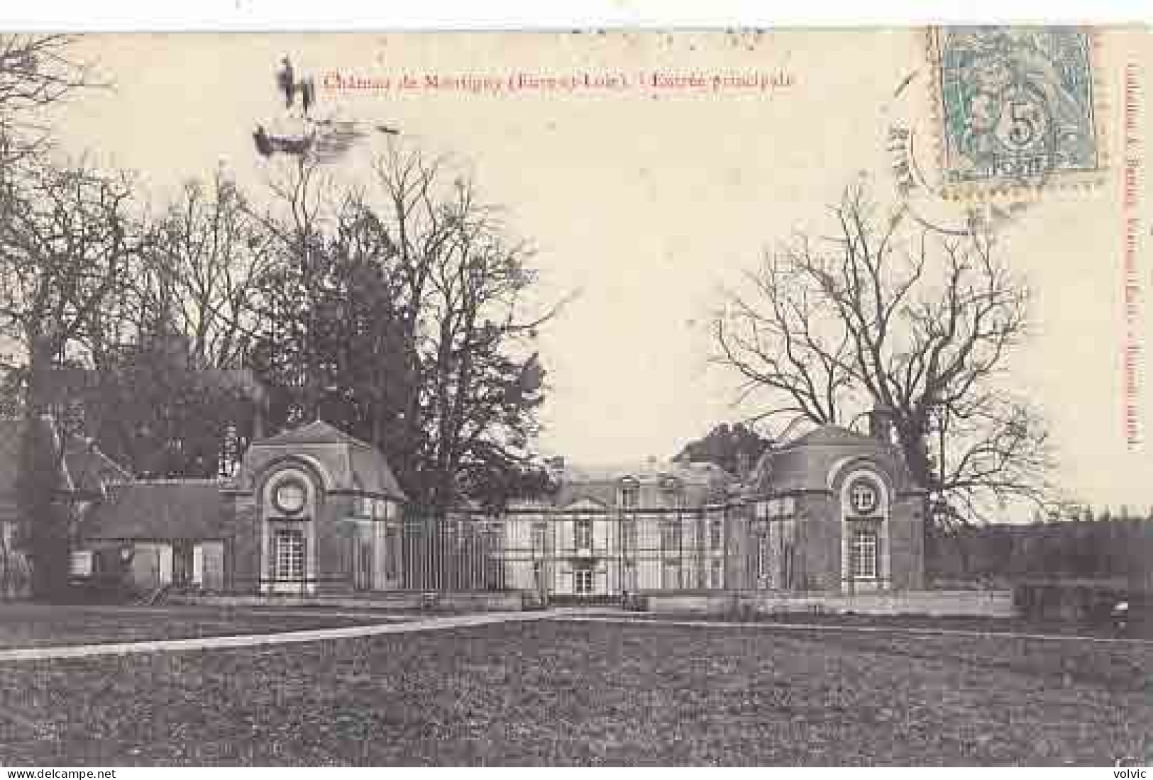 28 - Château De MONTIGNY - Entrée Principale - Montigny-le-Gannelon