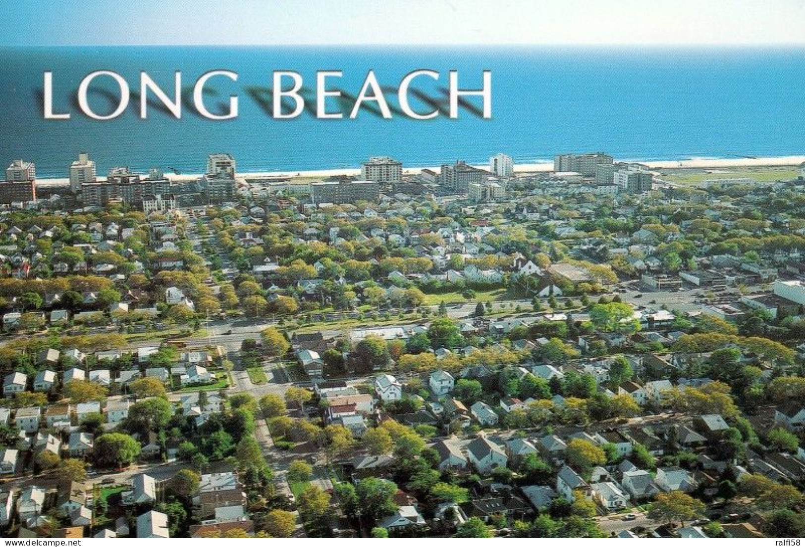 1 AK USA / New York * Blick Auf Long Beach An Der Atlantikküste - Die Stadt Liegt Im Süden Von Long Island * - Long Island