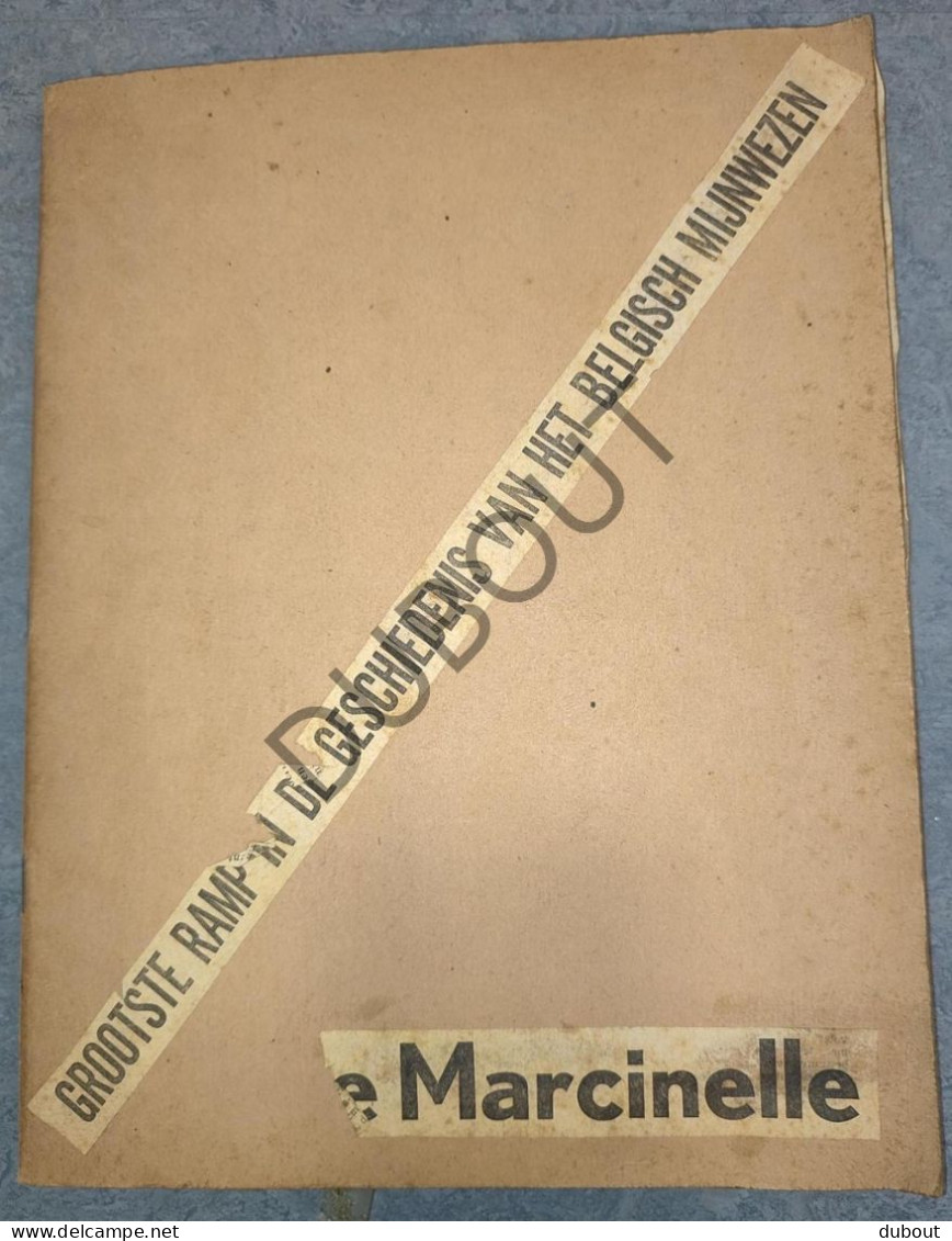 Marcinelle Mijnramp 1956 - Krantenartikels (V2751) - Oud